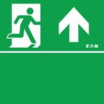 Pictogram noodverlichting Eaton Blessing Pictogramplaat GuideLed 20m ISO E+Z